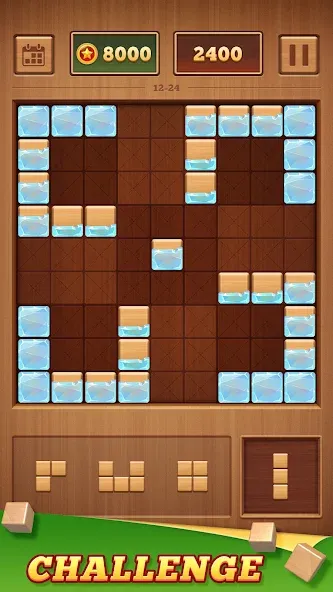 Скачать взлом Wood Block 99 - Sudoku Puzzle — Безлимитные ходы и подсказки — скриншот 4 Скачать взлом Wood Block 99 - Sudoku Puzzle — Безлимитные ходы и подсказки — скриншот 4