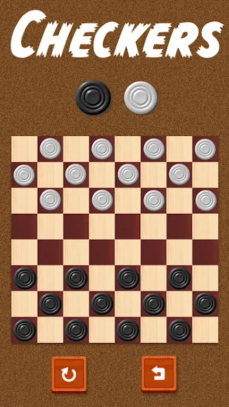Checkers - Damas — взломанная версия, Открыты все уровни и без рекламы — скриншот 1