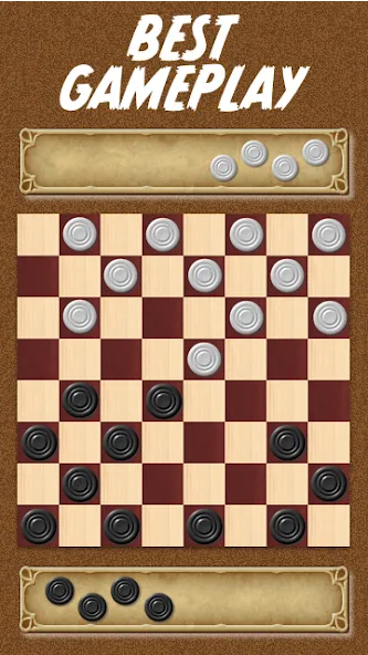 Checkers - Damas — взломанная версия, Открыты все уровни и без рекламы — скриншот 2