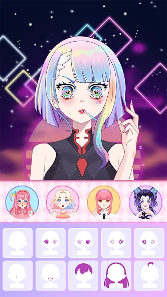 Скачать Anime Avatar Maker ASMR бесплатно — Безлимитные монеты и все предметы — скриншот 5
