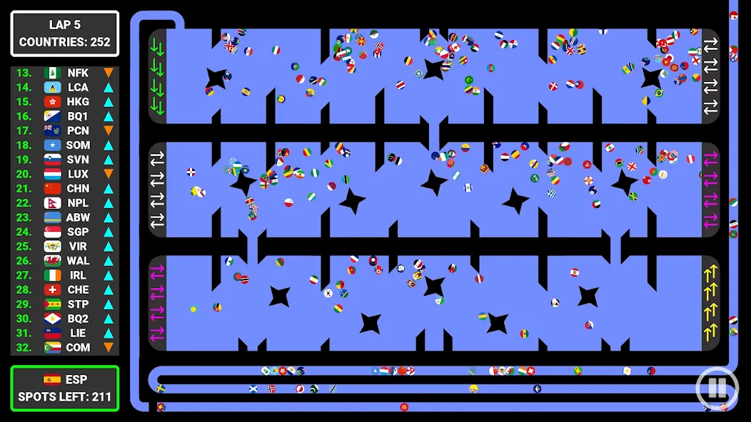 World Marble Race (Мод: Безлимитные монеты и открыты все трассы) — скачать на Андроид — скриншот 5 World Marble Race (Мод: Безлимитные монеты и открыты все трассы) — скачать на Андроид — скриншот 5