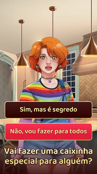 Скачать Entre Laços e Amassos мод — Romance e encontros sem limites — скриншот 5