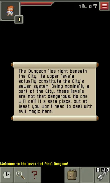 Pixel Dungeon ML — Безлимитные ресурсы и усиленные герои, скачать мод APK — скриншот 4