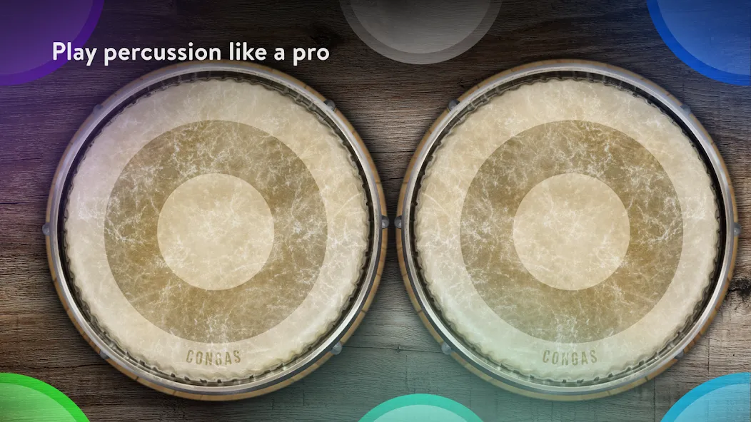 Скачать Congas & Bongos: percussion бесплатно — Без рекламы и открыты все инструменты — скриншот 1