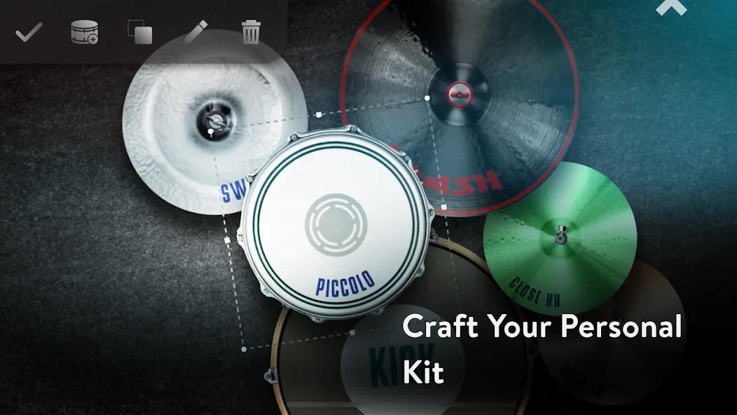 Real Drum: electronic drums взлом APK — Все треки открыты без рекламы — скриншот 4
