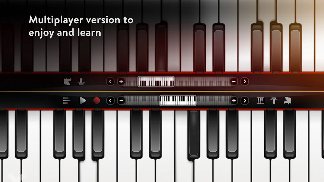 Real Piano electronic keyboard MOD APK: Реалистичное пианино без ограничений — скриншот 4