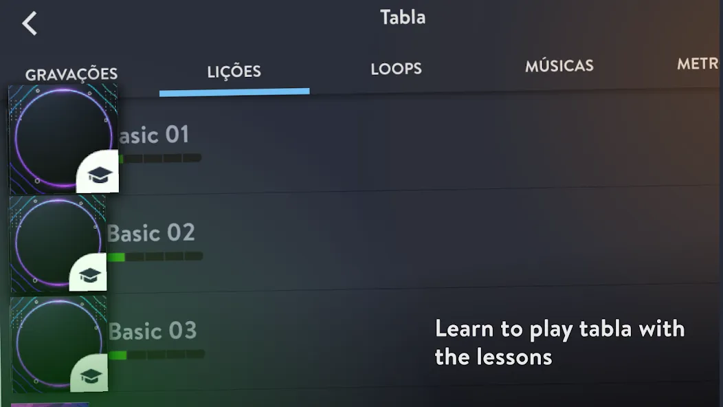Tabla: India's mystical drums взлом APK — Ритмичные мелодии без ограничений — скриншот 4