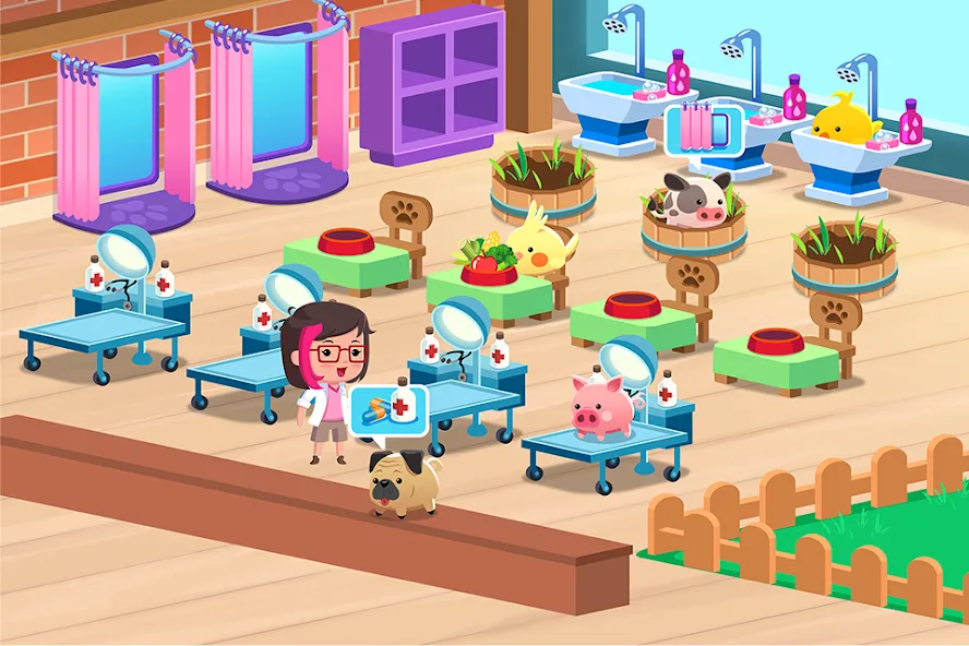 Animal Rescue: Pet Shop Story — Безлимитные монеты и ресурсы, скачать мод APK — скриншот 5 Animal Rescue: Pet Shop Story — Безлимитные монеты и ресурсы, скачать мод APK — скриншот 5