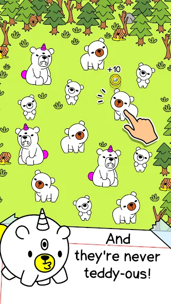 Bear Evolution: Idle Clicker мод на Андроид: Безлимитные монеты и ускоренная эволюция — скриншот 2 Bear Evolution: Idle Clicker мод на Андроид: Безлимитные монеты и ускоренная эволюция — скриншот 2