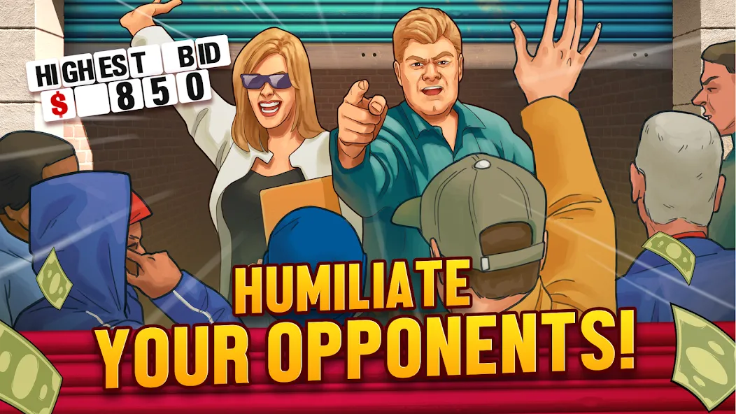 Bid Wars 2: Business Simulator — скачать мод: Безлимитные деньги и премиум функции — скриншот 3