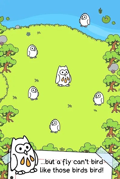 Birds Evolution: Merge Game мод на Андроид: Много денег и алмазов — скриншот 2 Birds Evolution: Merge Game мод на Андроид: Много денег и алмазов — скриншот 2