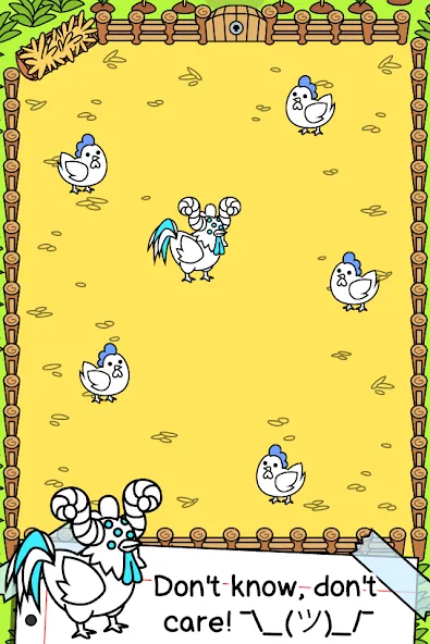 Chicken Evolution: Idle Game мод на Андроид: Много денег и быстрый прогресс — скриншот 2 Chicken Evolution: Idle Game мод на Андроид: Много денег и быстрый прогресс — скриншот 2