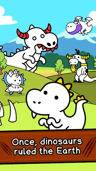 Dino Evolution: Dinosaur Game взлом APK — Безлимитные монеты и улучшения — скриншот 1 Dino Evolution: Dinosaur Game взлом APK — Безлимитные монеты и улучшения — скриншот 1