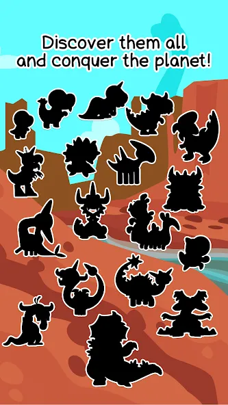 Dino Evolution: Dinosaur Game взлом APK — Безлимитные монеты и улучшения — скриншот 4 Dino Evolution: Dinosaur Game взлом APK — Безлимитные монеты и улучшения — скриншот 4