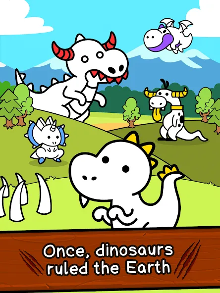 Dino Evolution: Dinosaur Game взлом APK — Безлимитные монеты и улучшения — скриншот 5 Dino Evolution: Dinosaur Game взлом APK — Безлимитные монеты и улучшения — скриншот 5