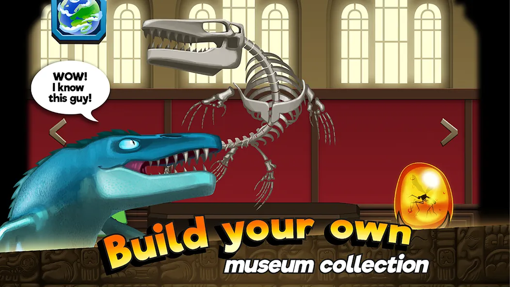 Мод Dino Quest: Dig Dinosaur Game — Безлимитные деньги и подсказки, скачать APK — скриншот 4