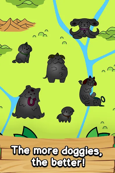 Dog Evolution: Idle Merge Game MOD APK скачать на Андроид — Безлимитные деньги и алмазы — скриншот 3 Dog Evolution: Idle Merge Game MOD APK скачать на Андроид — Безлимитные деньги и алмазы — скриншот 3
