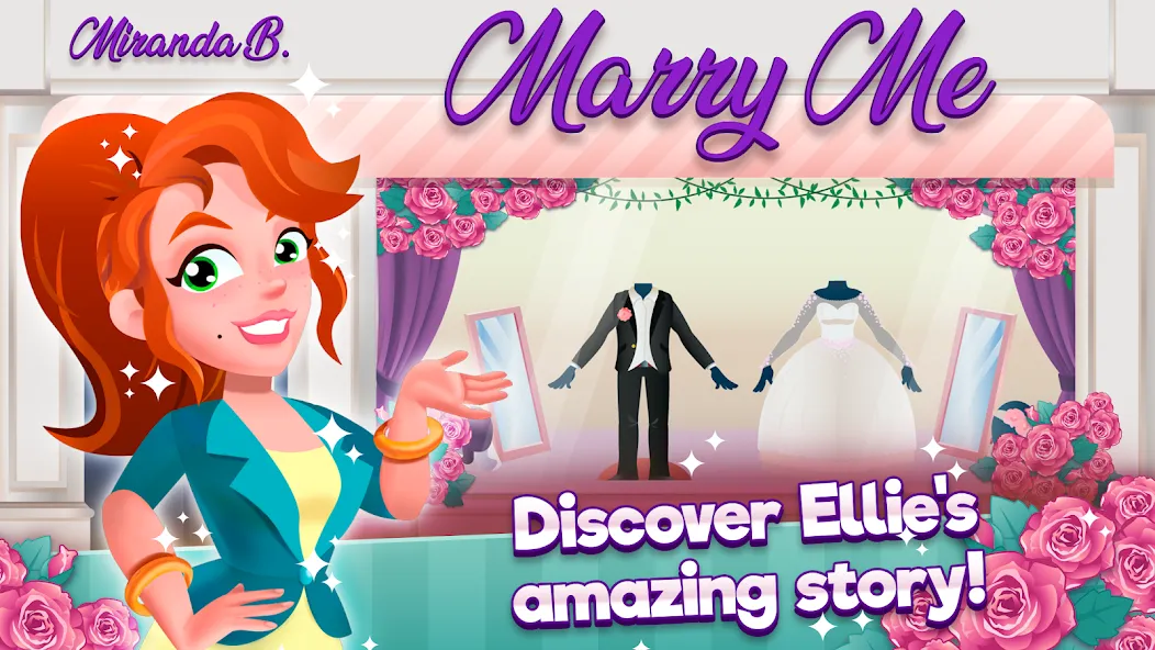 Ellie's Wedding: Dress Shop взломанный APK — Безлимитные монеты и все наряды — скриншот 1