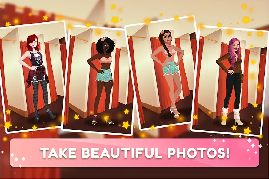 Скачать мод Fashion Fever 2: Dress Up Game — Безлимитные деньги и все наряды открыты — скриншот 4 Скачать мод Fashion Fever 2: Dress Up Game — Безлимитные деньги и все наряды открыты — скриншот 4