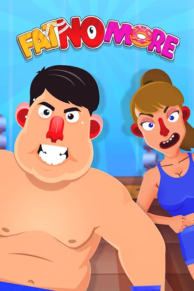 Fat No More: Sports Gym Game! (Мод: Безлимитные деньги и премиум-доступ) — скачать на Андроид — скриншот 5 Fat No More: Sports Gym Game! (Мод: Безлимитные деньги и премиум-доступ) — скачать на Андроид — скриншот 5