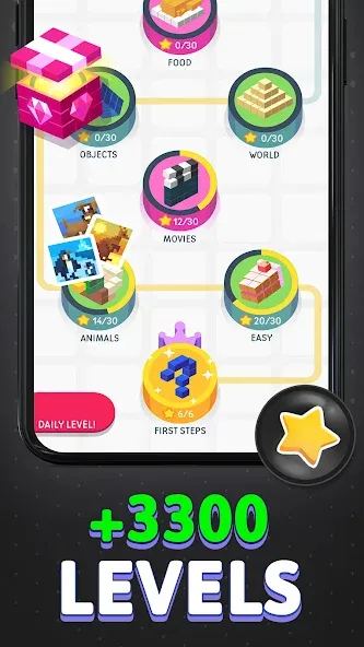 Nonogram Logic Pic: Pictogram взломанный APK — Без рекламы и бесплатные подсказки — скриншот 2 Nonogram Logic Pic: Pictogram взломанный APK — Без рекламы и бесплатные подсказки — скриншот 2