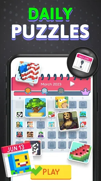 Nonogram Logic Pic: Pictogram взломанный APK — Без рекламы и бесплатные подсказки — скриншот 3 Nonogram Logic Pic: Pictogram взломанный APK — Без рекламы и бесплатные подсказки — скриншот 3