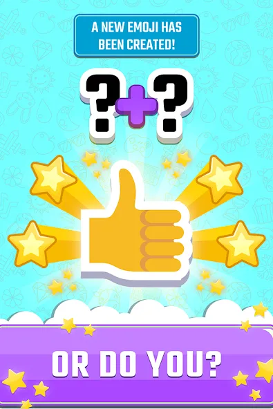 Match The Emoji: Combine All бесплатно на Андроид — мод: Безлимитные подсказки и открыты все уровни — скриншот 2 Match The Emoji: Combine All бесплатно на Андроид — мод: Безлимитные подсказки и открыты все уровни — скриншот 2