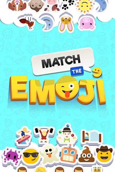 Match The Emoji: Combine All бесплатно на Андроид — мод: Безлимитные подсказки и открыты все уровни — скриншот 5 Match The Emoji: Combine All бесплатно на Андроид — мод: Безлимитные подсказки и открыты все уровни — скриншот 5