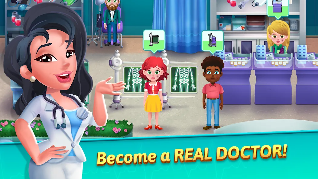 Medicine Dash: Hospital Game MOD APK: Безлимитные деньги и открыты все уровни — скриншот 1 Medicine Dash: Hospital Game MOD APK: Безлимитные деньги и открыты все уровни — скриншот 1