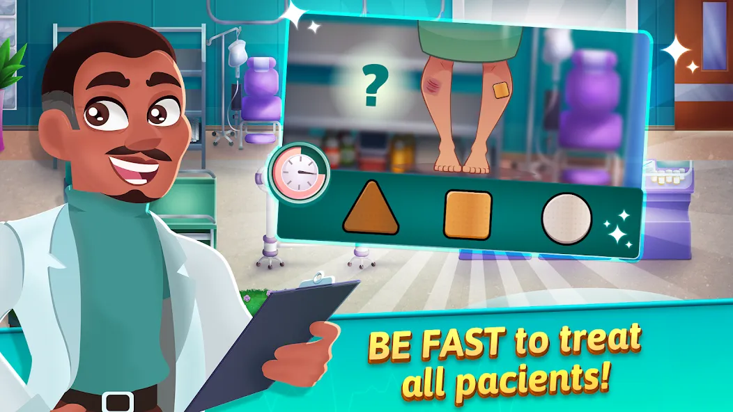 Medicine Dash: Hospital Game MOD APK: Безлимитные деньги и открыты все уровни — скриншот 2 Medicine Dash: Hospital Game MOD APK: Безлимитные деньги и открыты все уровни — скриншот 2
