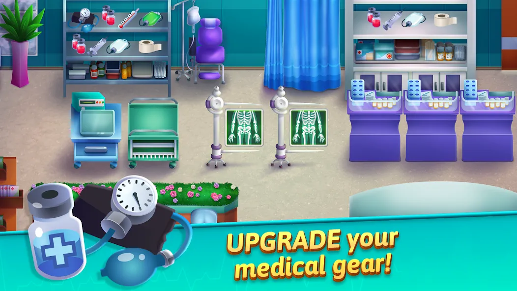 Medicine Dash: Hospital Game MOD APK: Безлимитные деньги и открыты все уровни — скриншот 3 Medicine Dash: Hospital Game MOD APK: Безлимитные деньги и открыты все уровни — скриншот 3