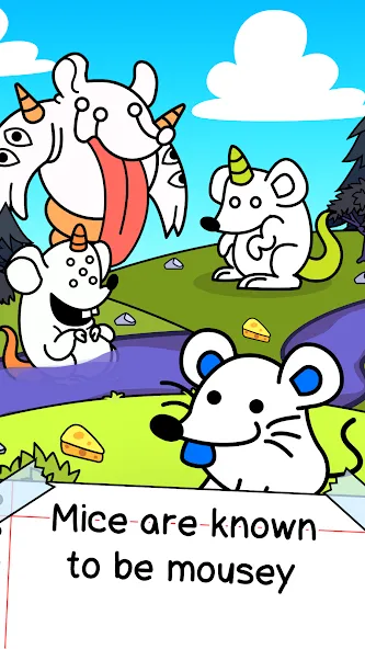 Mouse Evolution: Mutant Rats бесплатно на Андроид — мод: Безлимитные деньги и мутация мышей — скриншот 1