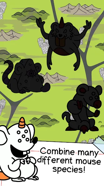 Mouse Evolution: Mutant Rats бесплатно на Андроид — мод: Безлимитные деньги и мутация мышей — скриншот 3