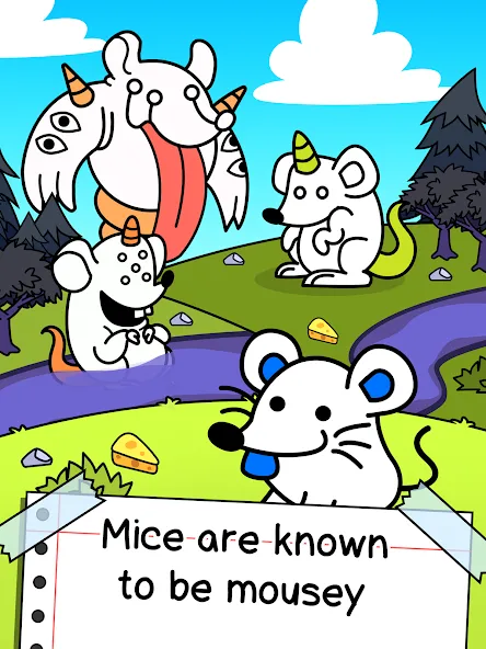 Mouse Evolution: Mutant Rats бесплатно на Андроид — мод: Безлимитные деньги и мутация мышей — скриншот 5
