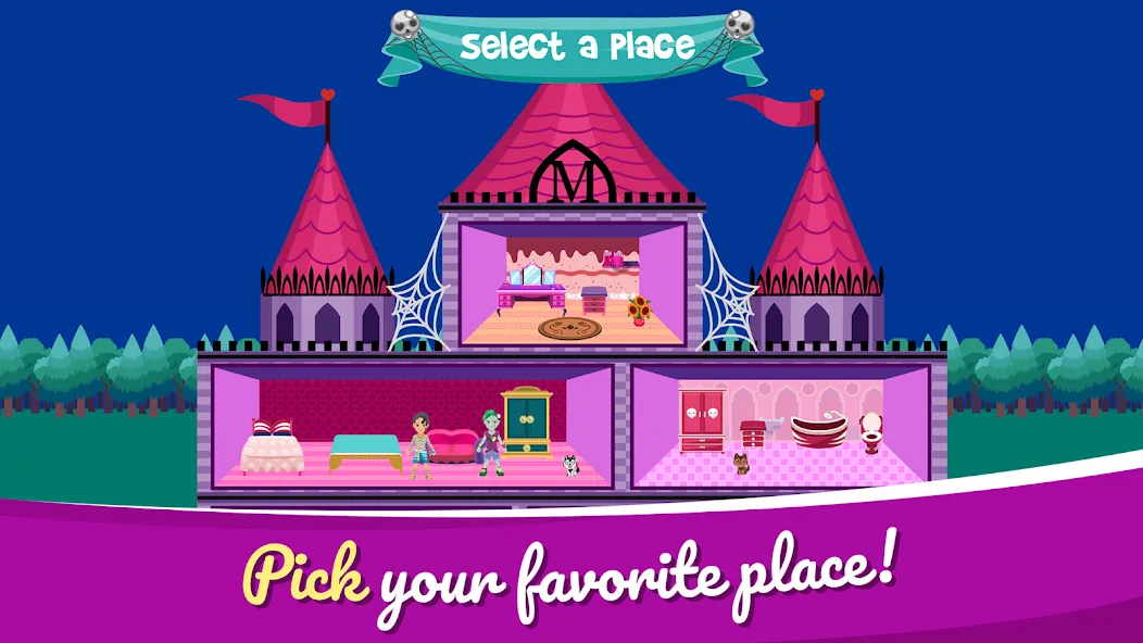 Скачать My Monster House: Doll Games Mod APK — Безлимитные деньги и все предметы — скриншот 3 Скачать My Monster House: Doll Games Mod APK — Безлимитные деньги и все предметы — скриншот 3