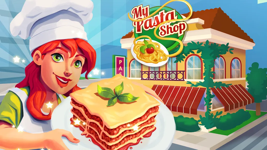 Мод My Pasta Shop: Cooking Game — Безлимитные монеты и открыты все рецепты, скачать APK — скриншот 5