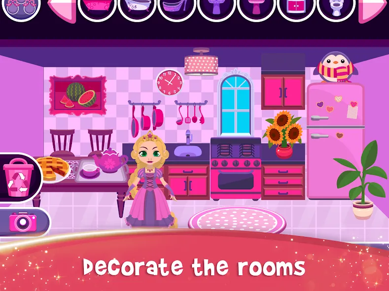 Скачать My Princess Castle: Doll Game — Много монет и алмазов — скриншот 5