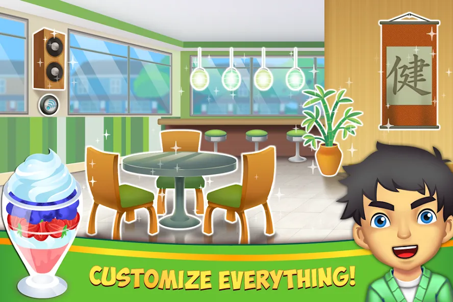 Мод My Salad Bar: Veggie Food Game — Безлимитные монеты и все рецепты, скачать APK — скриншот 2