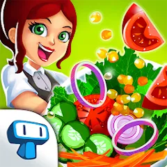 Мод My Salad Bar: Veggie Food Game — Безлимитные монеты и все рецепты, скачать APK