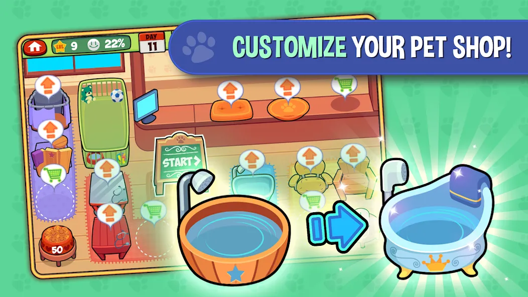 My Virtual Pet Shop: Animals — Безлимитные монеты и все животные, скачать мод APK — скриншот 3