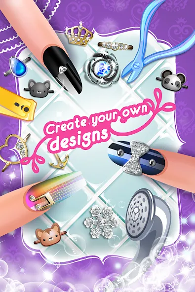 My Nail Makeover: Nail Salon взлом на Андроид — Безлимитные монеты и все скины открыты — скриншот 3 My Nail Makeover: Nail Salon взлом на Андроид — Безлимитные монеты и все скины открыты — скриншот 3