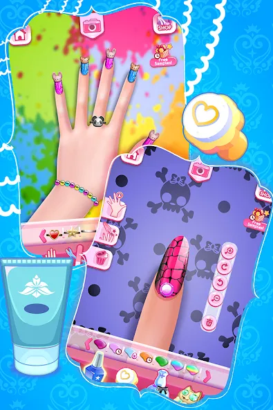 My Nail Makeover: Nail Salon взлом на Андроид — Безлимитные монеты и все скины открыты — скриншот 4 My Nail Makeover: Nail Salon взлом на Андроид — Безлимитные монеты и все скины открыты — скриншот 4
