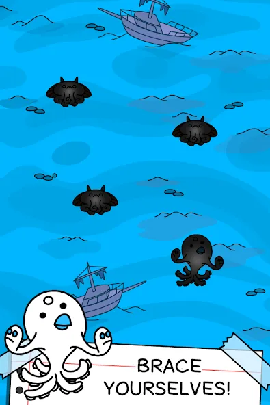 Скачать Octopus Evolution: Idle Game мод — Безлимитные деньги и алмазы — скриншот 3 Скачать Octopus Evolution: Idle Game мод — Безлимитные деньги и алмазы — скриншот 3
