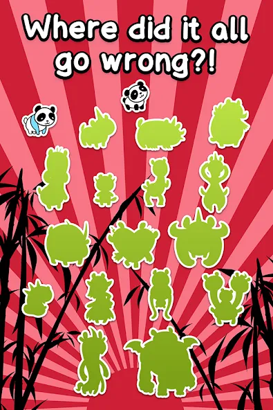 Panda Evolution: Idle Clicker MOD APK скачать на Андроид — Много денег и быстрый прогресс — скриншот 4
