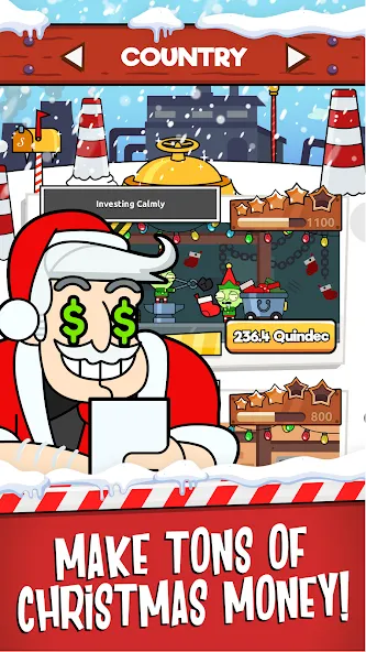 Santa’s Capitalist Factory — скачать мод: Безлимитные деньги и ускоренное производство — скриншот 2 Santa’s Capitalist Factory — скачать мод: Безлимитные деньги и ускоренное производство — скриншот 2