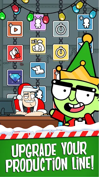 Santa’s Capitalist Factory — скачать мод: Безлимитные деньги и ускоренное производство — скриншот 5 Santa’s Capitalist Factory — скачать мод: Безлимитные деньги и ускоренное производство — скриншот 5