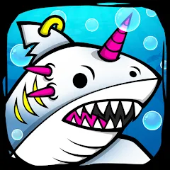 Shark Evolution: Idle Game — последняя версия с модом (Безлимитные монеты и быстрая эволюция)
