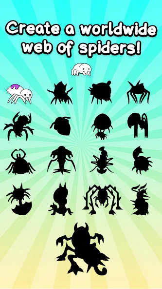Spider Evolution: Idle Game — Безлимитные деньги и ресурсы, скачать мод APK — скриншот 4 Spider Evolution: Idle Game — Безлимитные деньги и ресурсы, скачать мод APK — скриншот 4