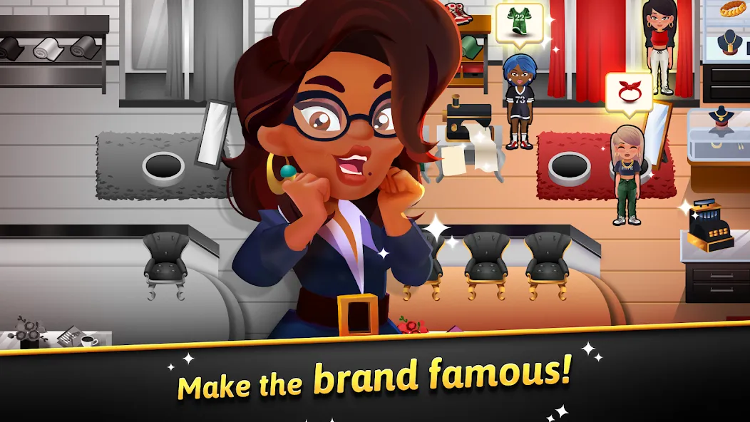 Скачать Hip Hop Salon Dash Beauty Game последней версии — Безлимитные деньги и все наряды — скриншот 2