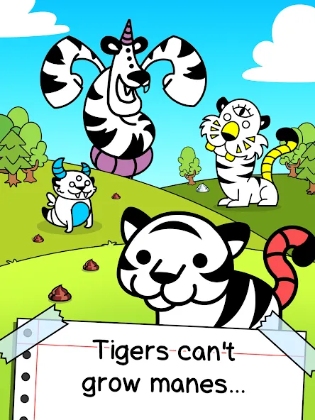 Tiger Evolution Idle Wild Cats мод на Андроид: Безлимитные деньги и алмазы — скриншот 5 Tiger Evolution Idle Wild Cats мод на Андроид: Безлимитные деньги и алмазы — скриншот 5